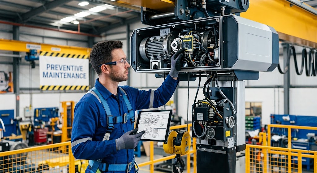 Crane inspection and repair service