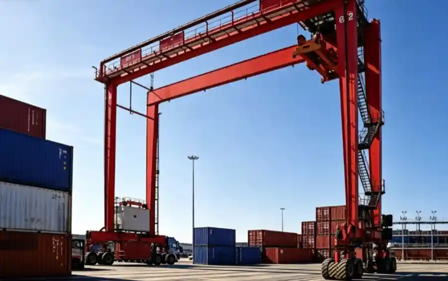 Rubber Tyred Container Gantry Cranes.webp