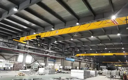 2x10t HD Euro Single-Girder Bridge Cranes Shipped To Mauritius
