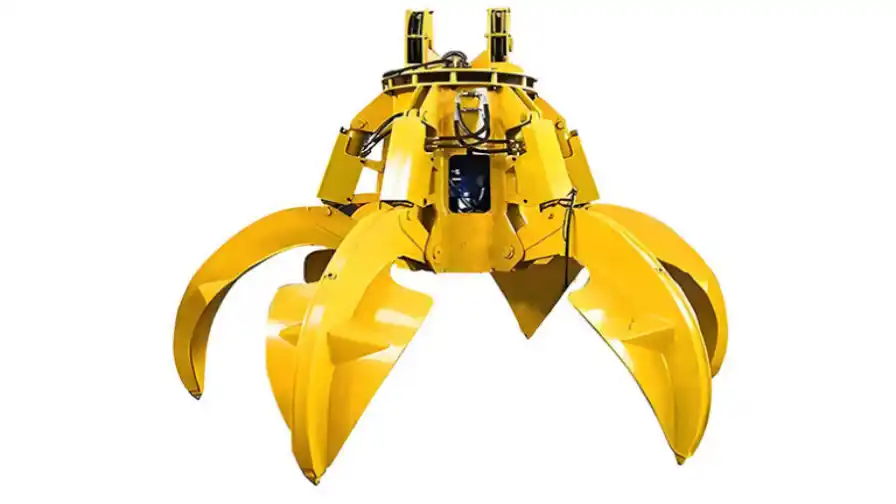 Multi Petal Electric Hydraulic Grab Bucket