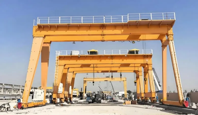Gantry Crane Project Case for Precast Component Factory in Dammam, Saudi Arabia