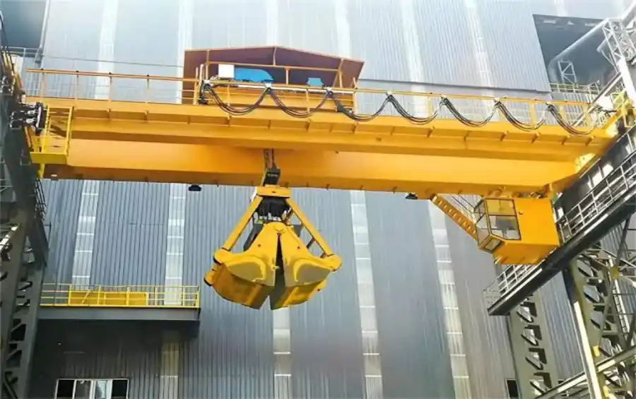 Grab Bucket Overhead Crane — Professional Bulk Material Handling Equipment