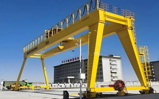 50-Ton Double Girder Gantry Crane Cooperation Case – Tanzania Horizon Traders (THT)