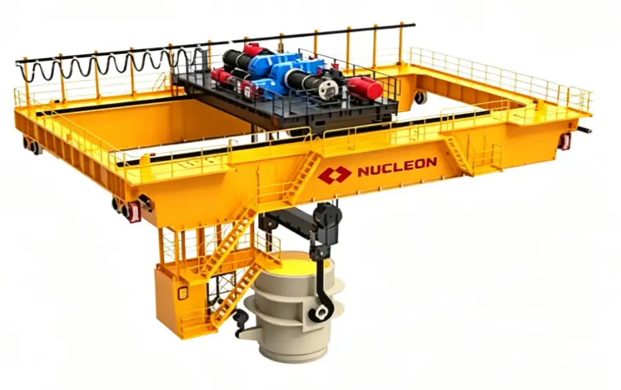 Nucleon Metallurgical Overhead Crane for Smelting & Casting