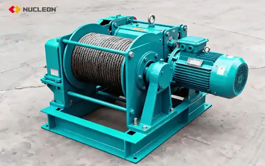 Nucleon Electric Winch | All-Purpose Electric Lifting for Factories, Ports & Construction