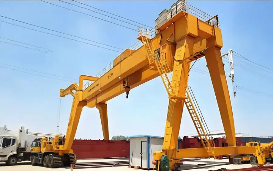 Nucleon Electric Gantry Crane | Practical Motor‑Driven Lifting For Yard & Workshop
