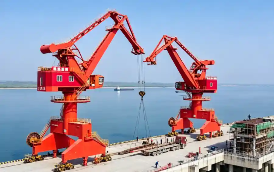 Nucleon Portal Boom Crane｜Heavy‑Duty Quay Lifting Solution