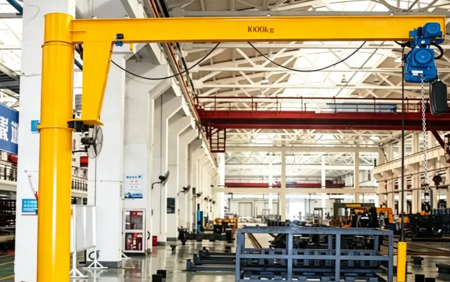 Floor‑Mounted Slewing Jib Crane: Flexible Workstation Lifting Solution From Nucleon