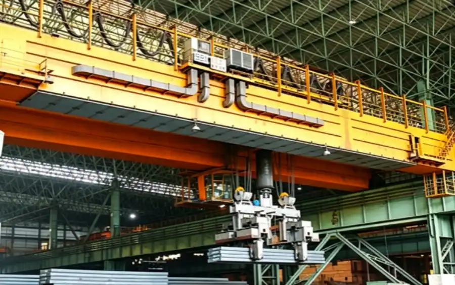Clamps Overhead Crane: Purpose‑Built Overhead Crane for Batch Material Gripping
