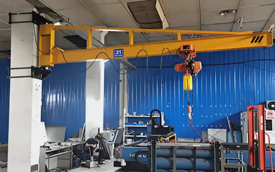 Wall Mounted Jib Crane: Structural Requirements, Tie-Rod Mechanics & Installation Guide