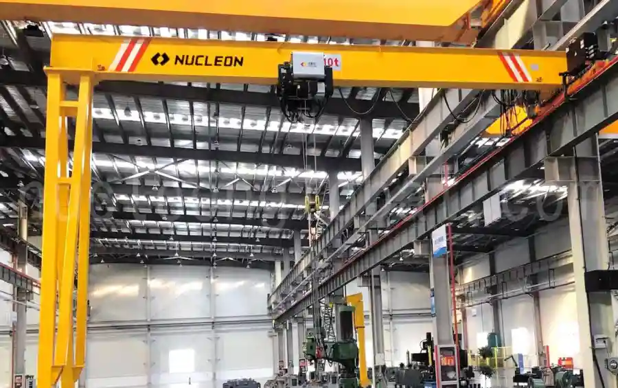 Semi Gantry Crane: One-Side-Runway Lifting for Workshops, Yards & Retrofit Projects