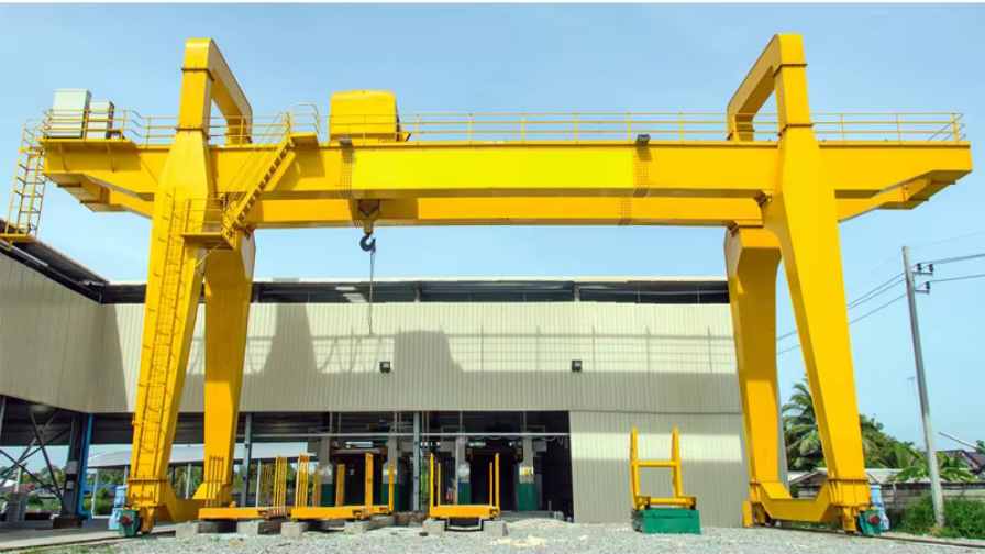 Heavy Duty U Type Frame Double Girder Mobile Gantry Crane.jpg